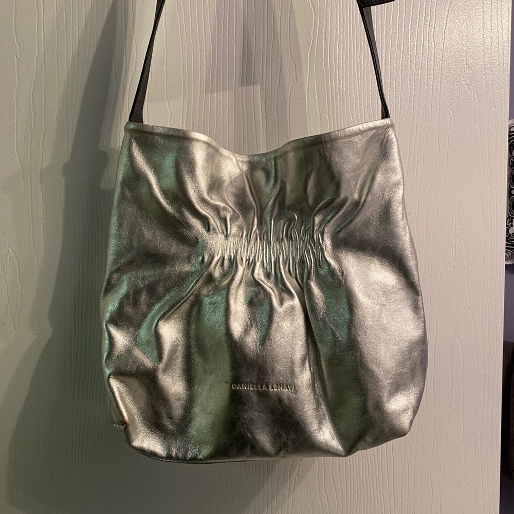 Daniella Lehavi - Silver Leather Shoulder Bag